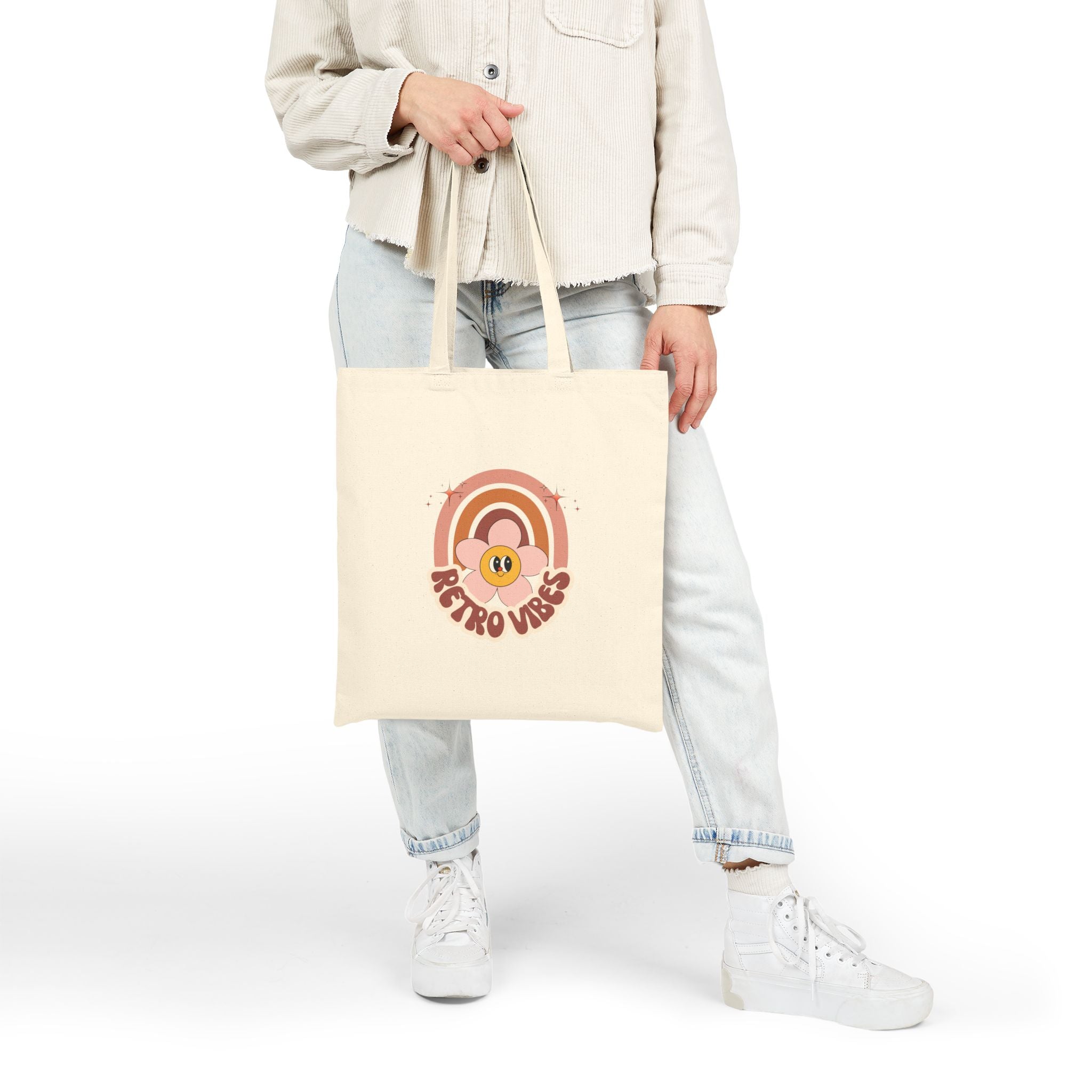 Retro Vibes - Cotton Tote Bag
