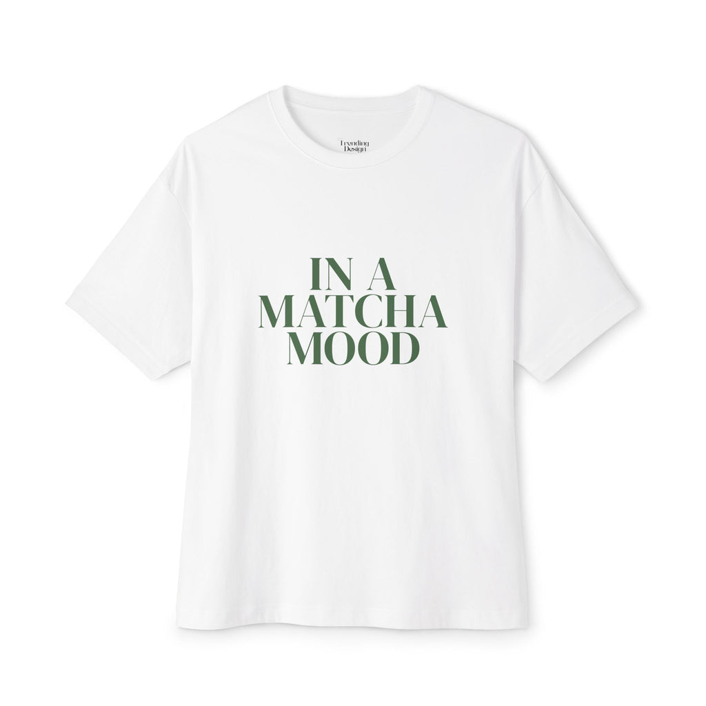 In a Matcha Mood-Oversized Boxy Tee