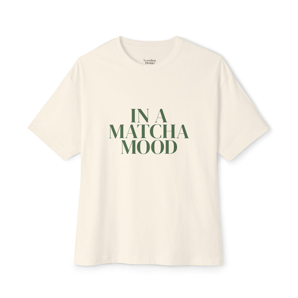 In a Matcha Mood-Oversized Boxy Tee