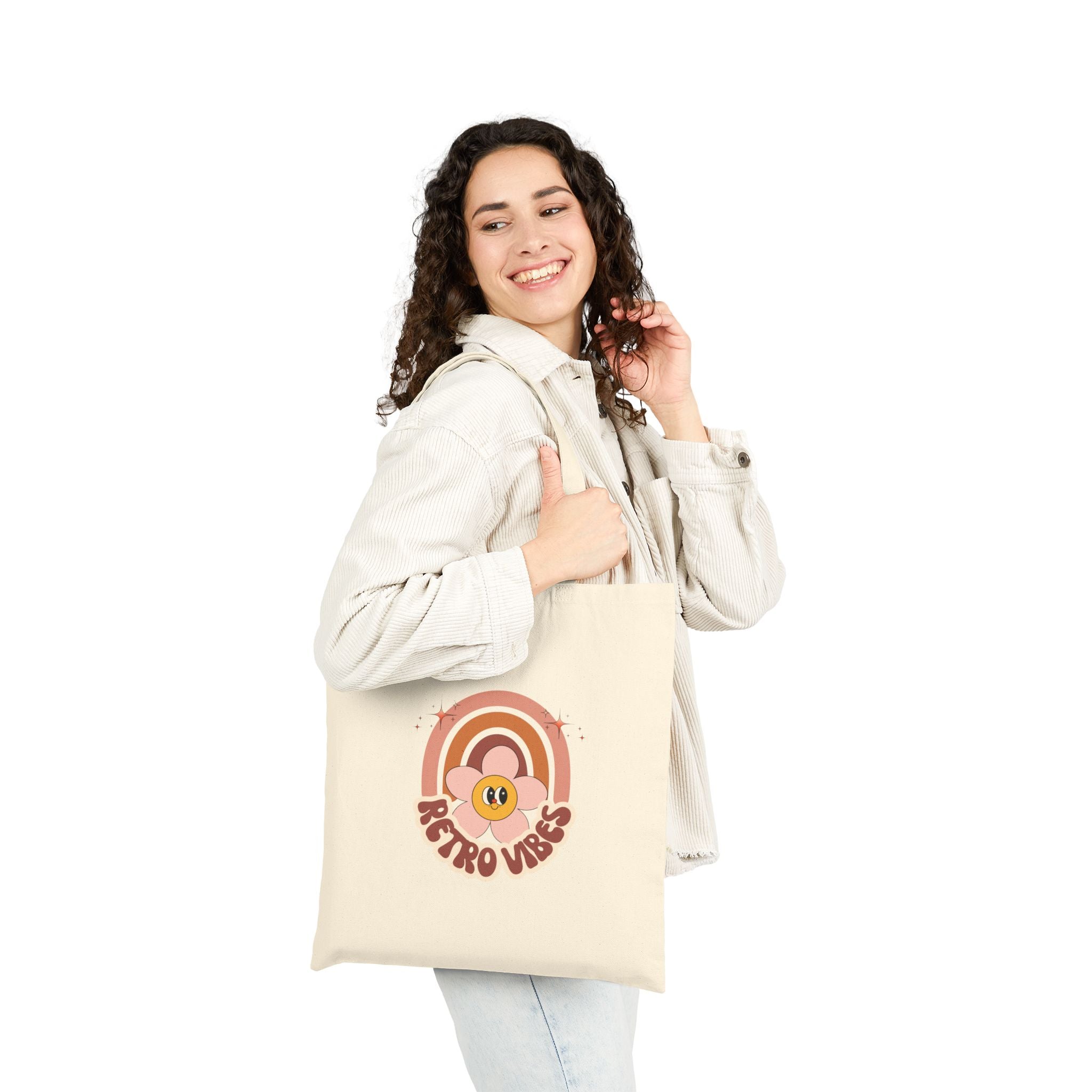 Retro Vibes - Cotton Tote Bag