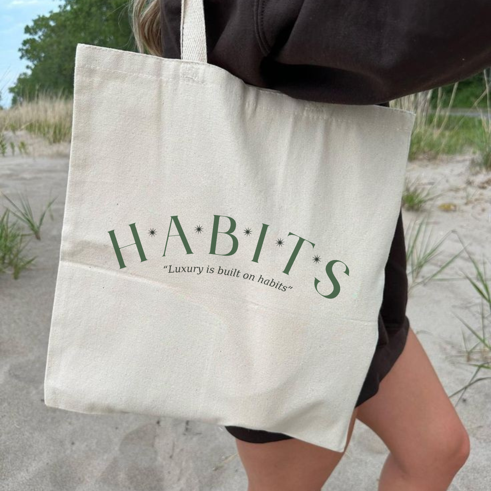 Habits- Tote Bag
